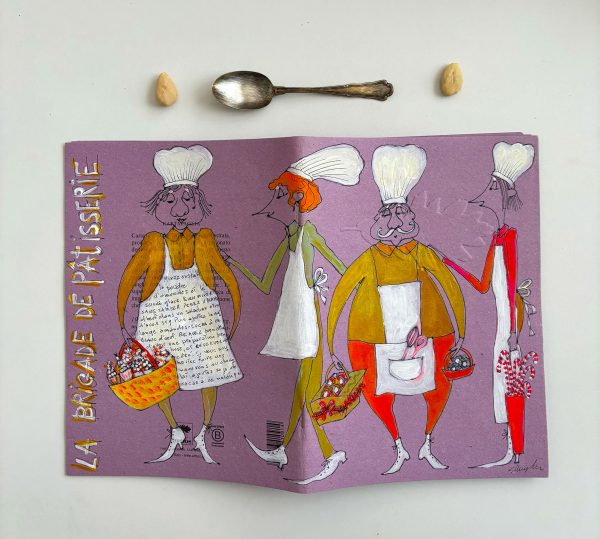 La Brigade Patisserie – illustrated notebook for dessert lovers and creative minds - Image 5