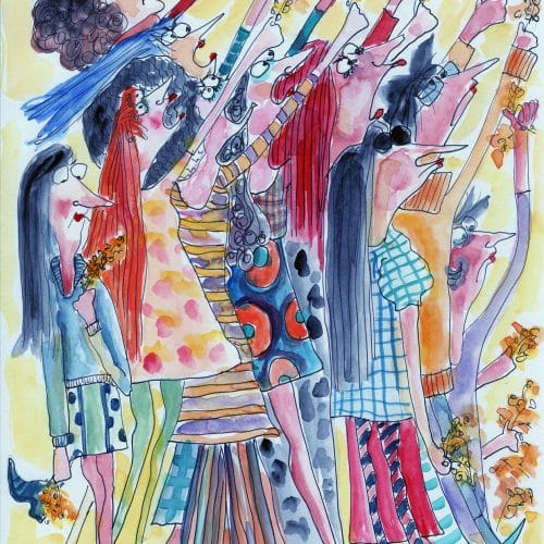 International Women’s Day – Beyond the Flowers – Original Illustration