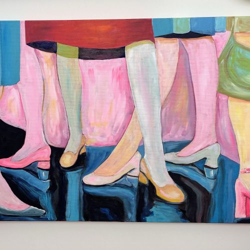 The Night is as Bright as the Day - Acrylic on canvas